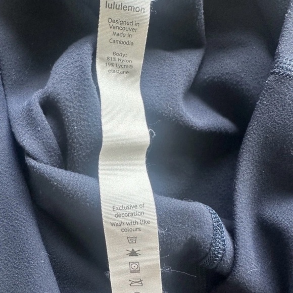 lululemon athletica Navy Leggings - Picture 2 of 3